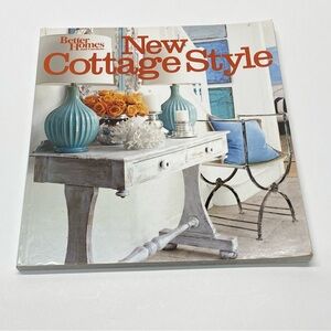 Better Homes And Gardens Blue New Cottage Style Softback Book House Tours Ideas